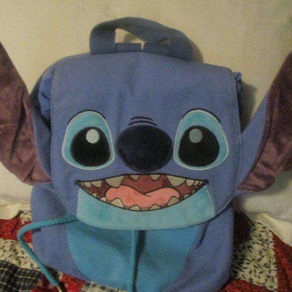 Disney Stitch cinch-top backpack  Disney Parks main image 2